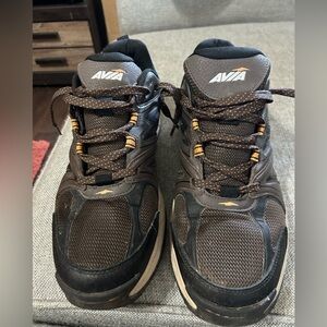 Avia Men's Black and Brown Athletic Shoes